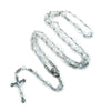 White Crystal Rosary